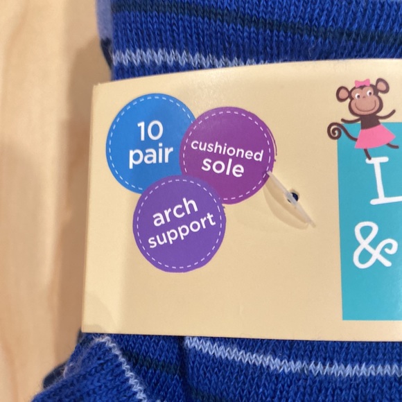Lily&Dan Children Brand New 10 Pair / No Show Socks size M - Picture 6 of 7